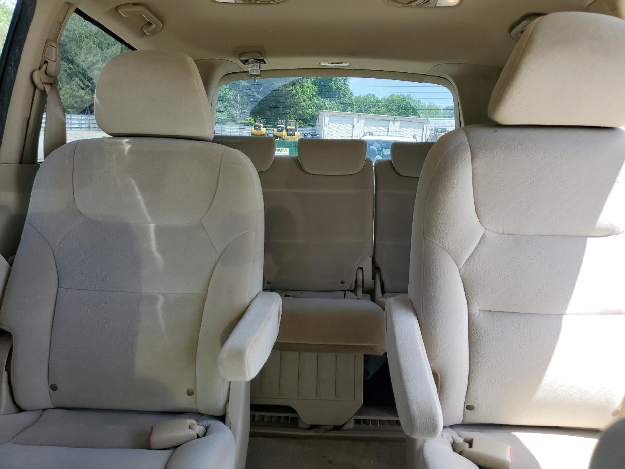 5FNRL3H22AB018072 2010 Honda Odyssey Lx