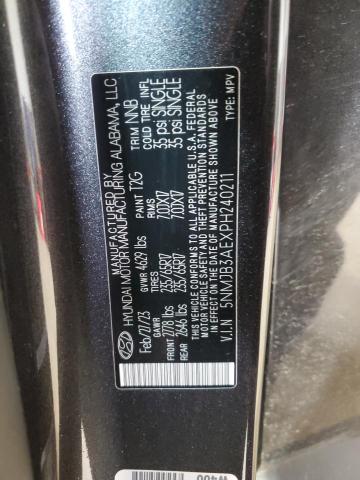 2023 Hyundai Tucson Sel VIN: 5NMJB3AEXPH240211 Lot: 55705914