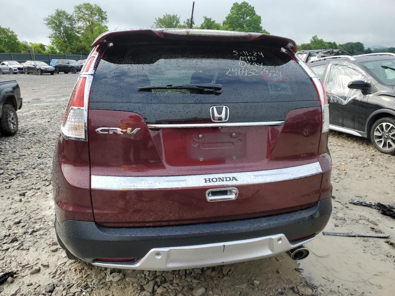 2014 Honda Cr-V Exl vin: 5J6RM3H72EL003559