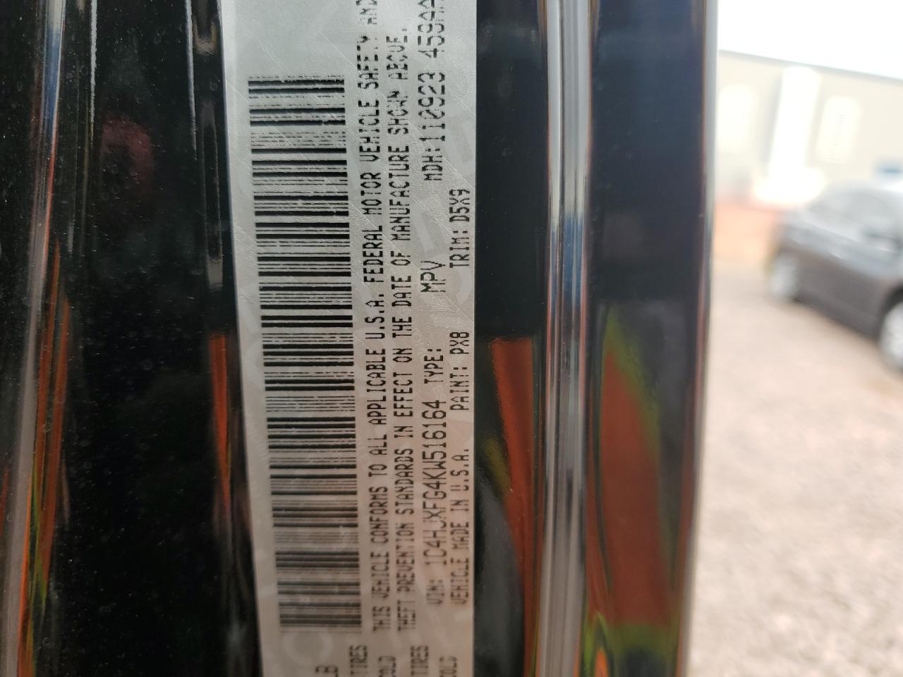 1C4HJXFG4KW516164 2019 Jeep Wrangler Unlimited Rubicon