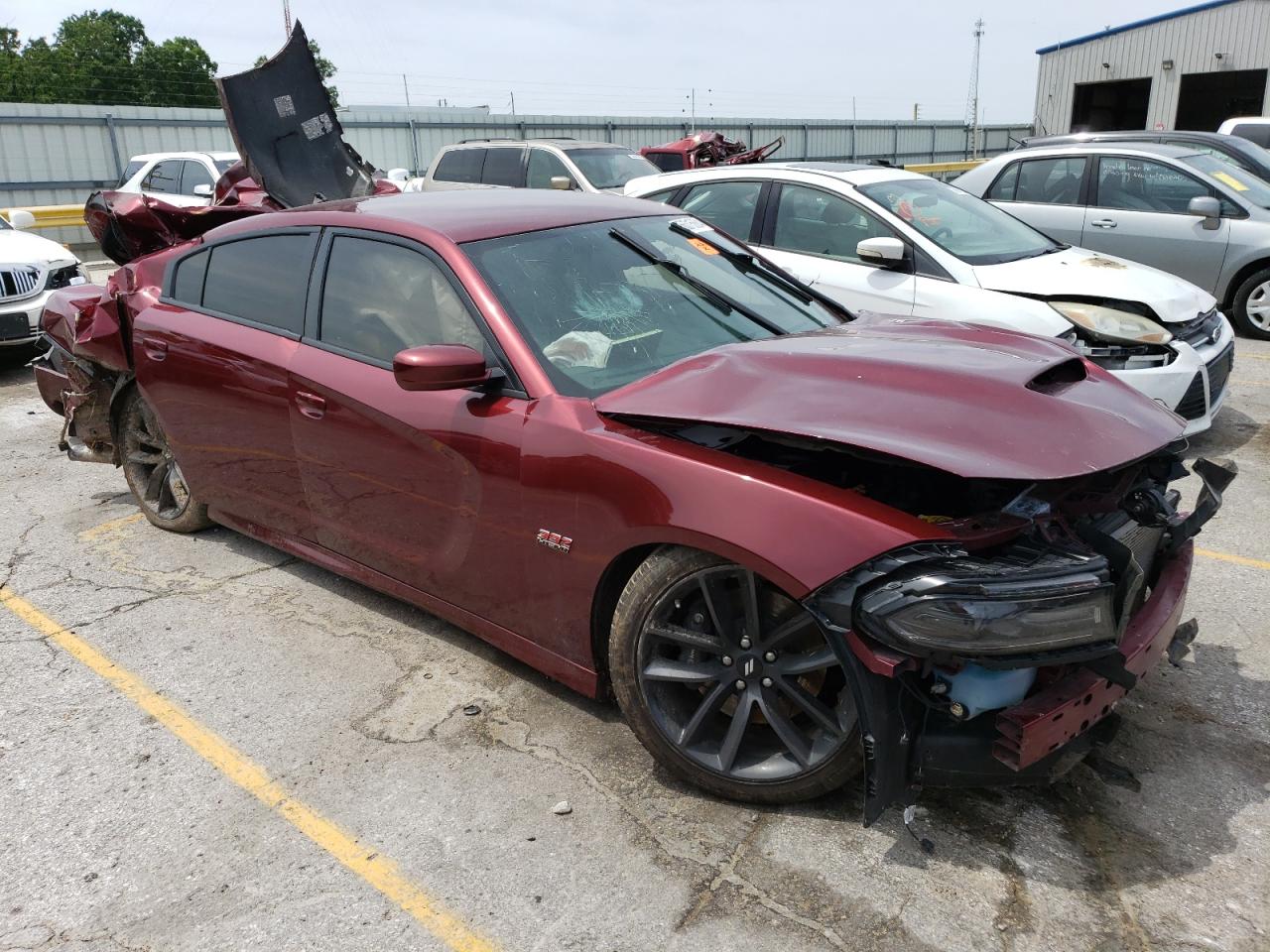 Lot #2753976945 2019 DODGE CHARGER SC