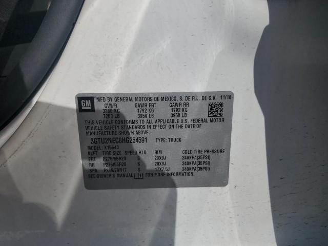 2017 GMC SIERRA K15 - 3GTU2NEC8HG254591