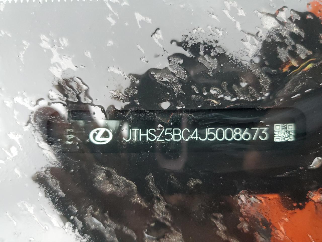 JTHSZ5BC4J5008673 2018 Lexus Rc 350