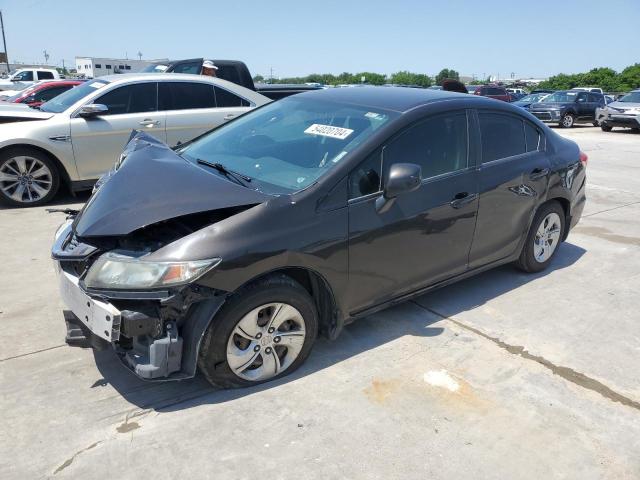 2013 Honda Civic Lx VIN: 2HGFB2F59DH508747 Lot: 54020704