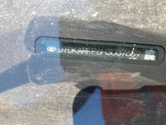 2017 Toyota Prius Prime VIN: JTDKARFP6H3007639 Lot: 54951514