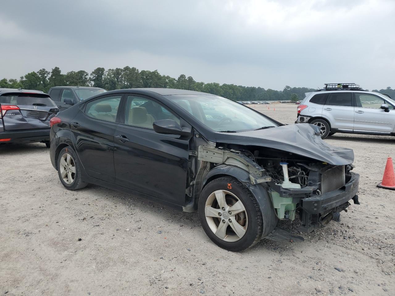 KMHDH4AE0DU794259 2013 Hyundai Elantra Gls