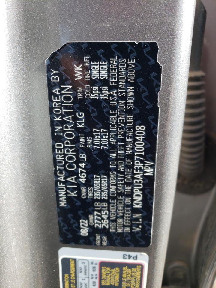 KNDPU3AF3P7100408 2023 Kia Sportage Lx