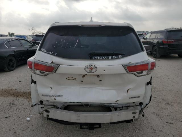 2016 Toyota Highlander Limited VIN: 5TDYKRFH2GS185786 Lot: 55087764