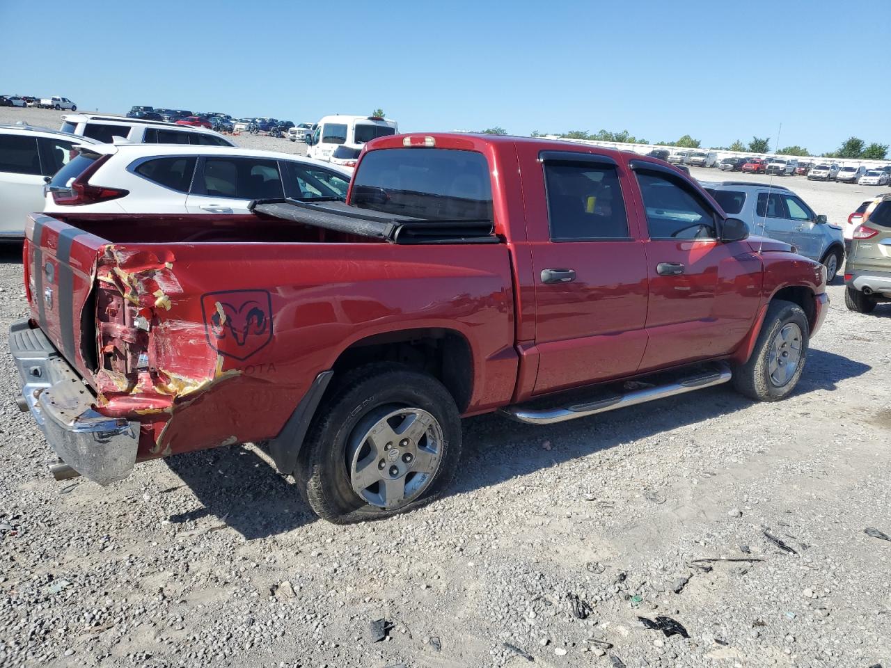 1D7HE48K66S702571 2006 Dodge Dakota Quad Slt