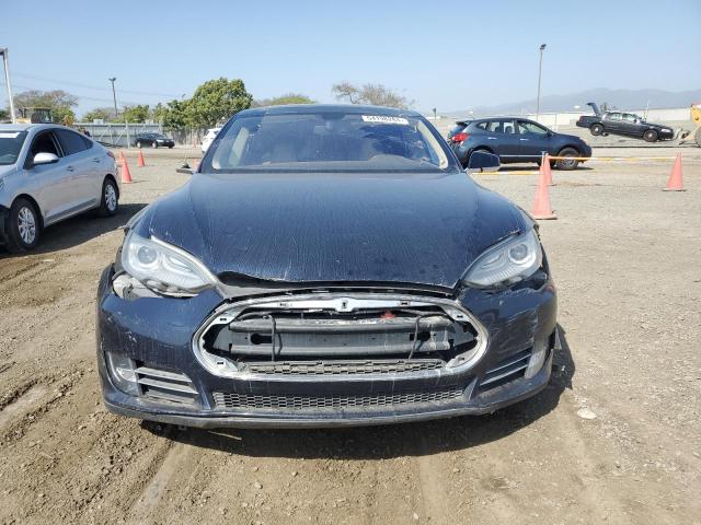 Хэтчбеки TESLA MODEL S 2014 Синий