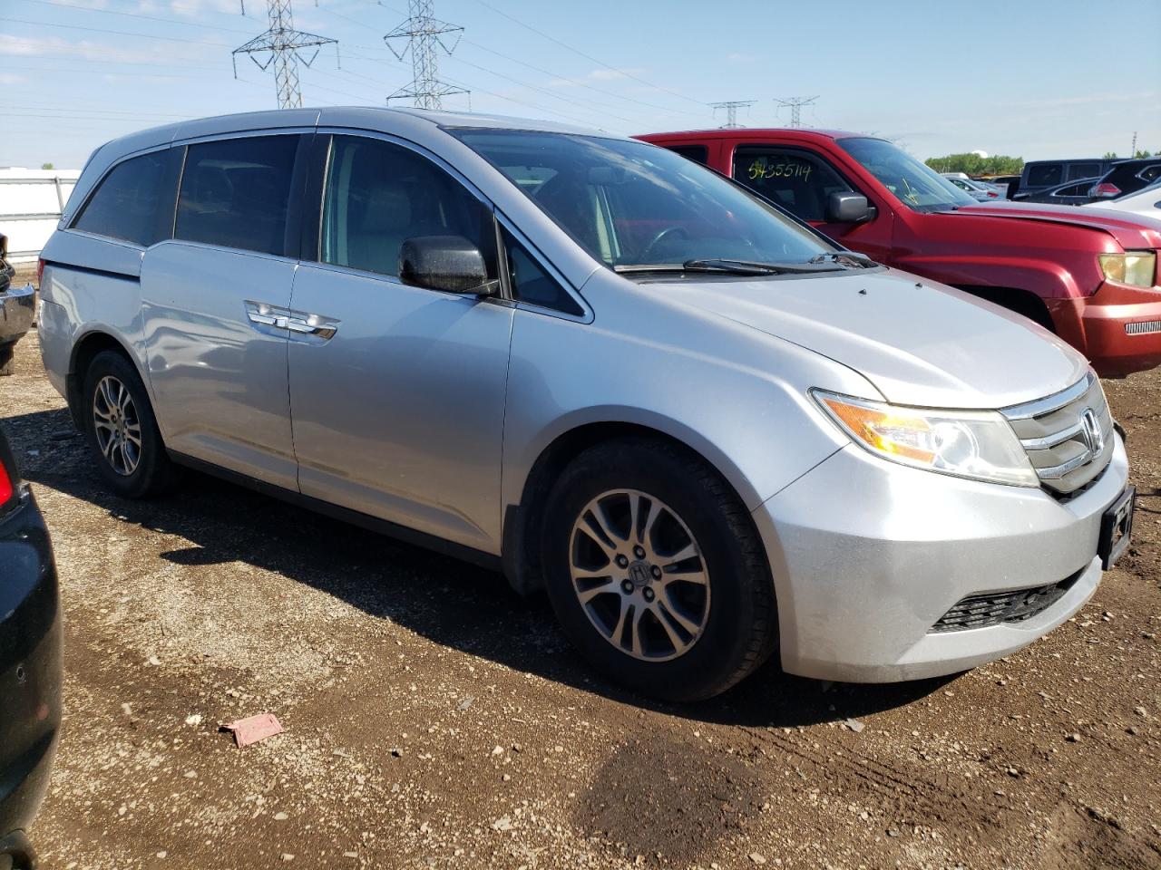 5FNRL5H65DB049044 2013 Honda Odyssey Exl