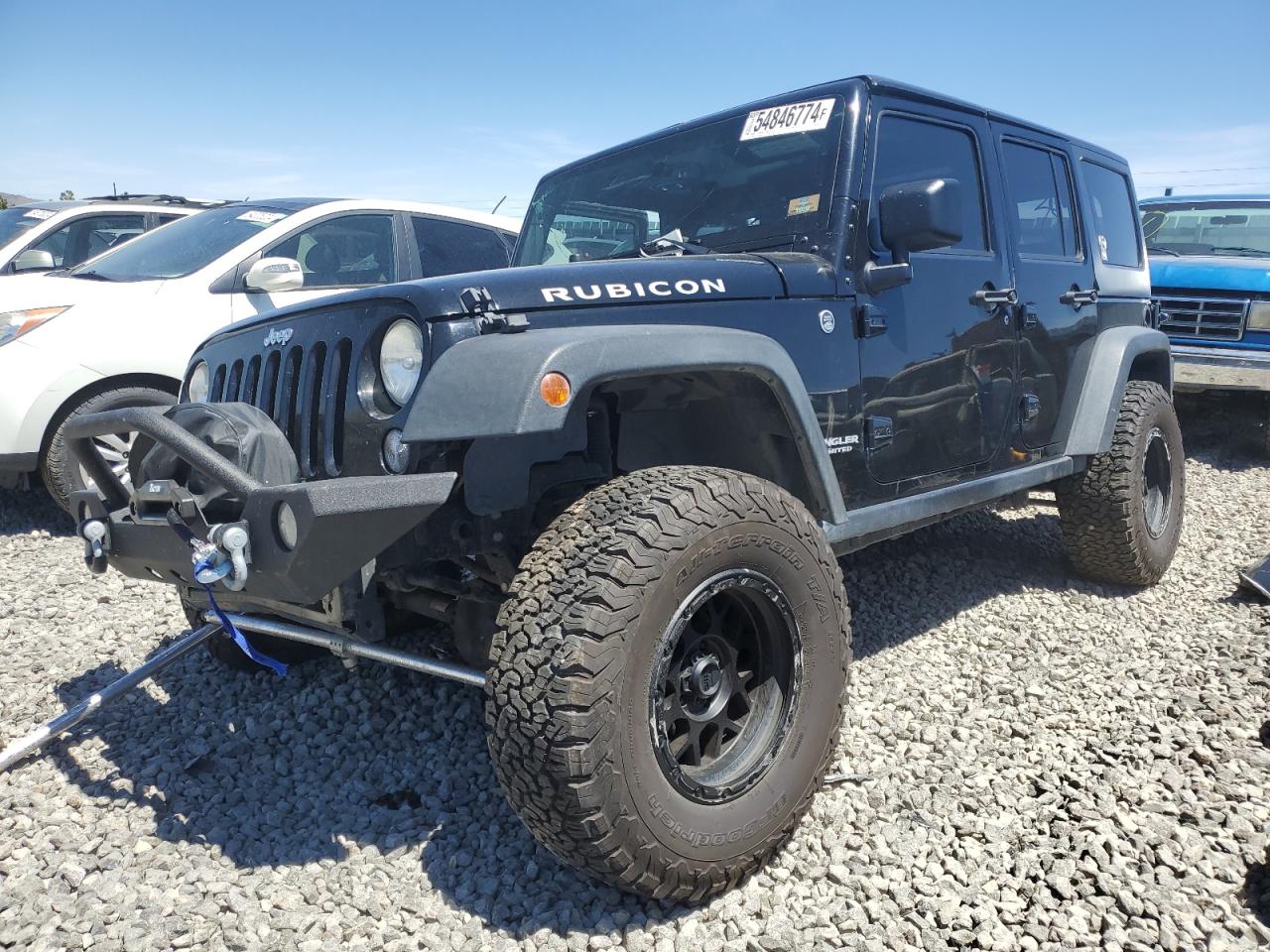 1C4BJWFG9EL306018 2014 Jeep Wrangler Unlimited Rubicon