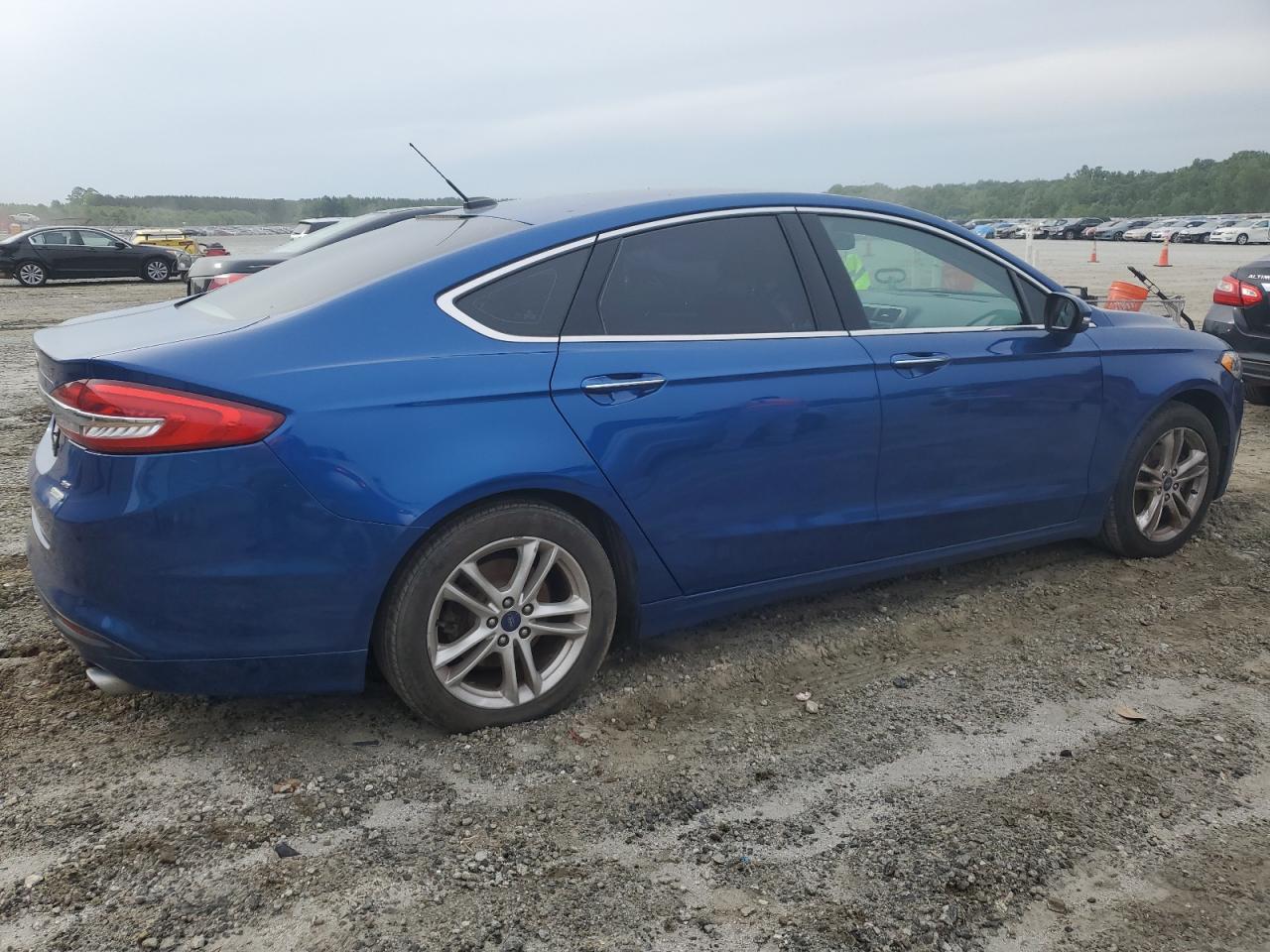 2018 Ford Fusion Se vin: 3FA6P0HD4JR104172