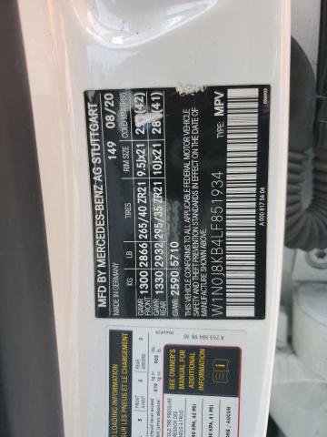 2020 Mercedes-Benz Glc Coupe 63 S 4Matic Amg VIN: W1N0J8KB4LF851934 Lot: 53334744