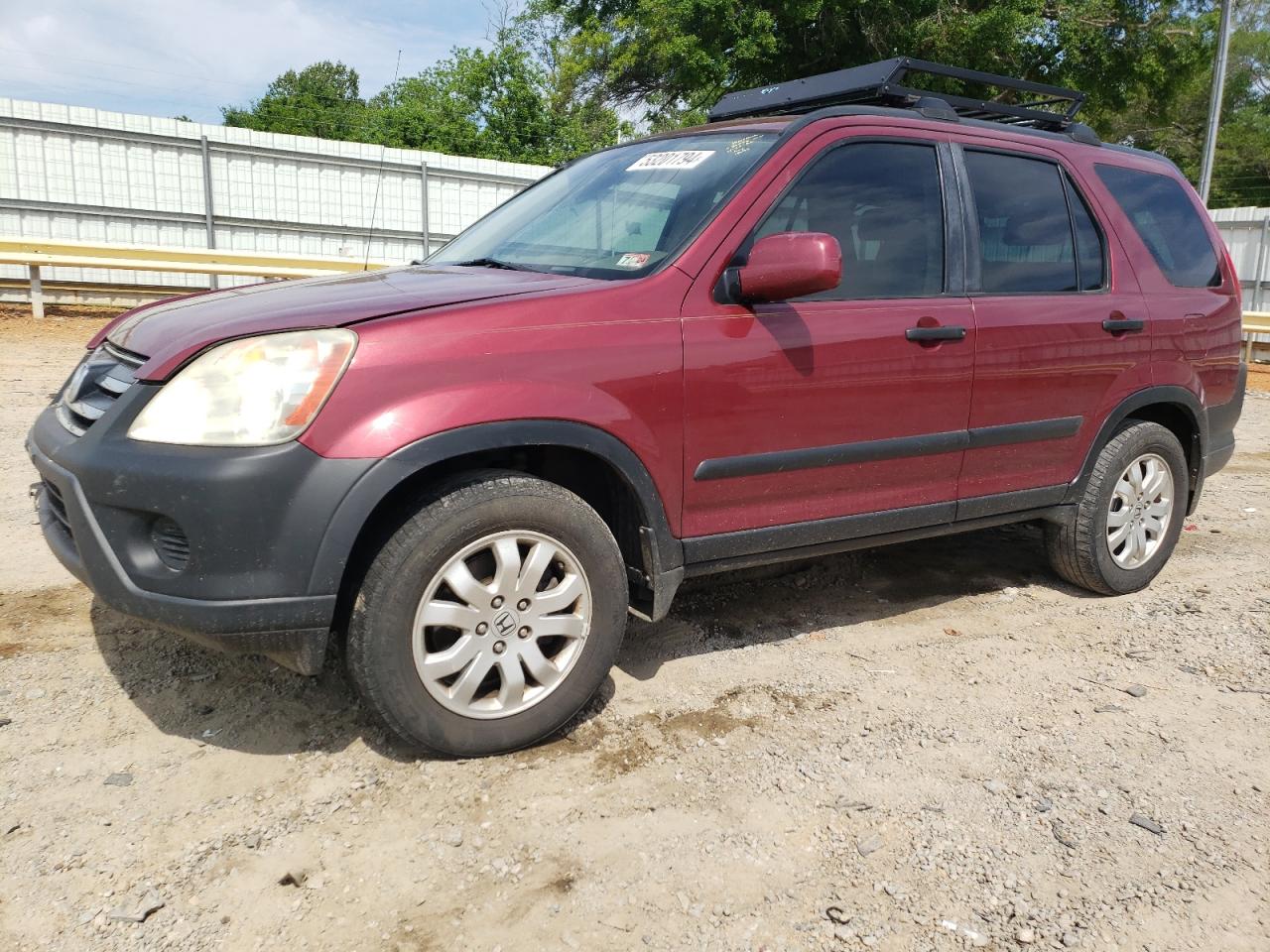 SHSRD778X6U420058 2006 Honda Cr-V Ex