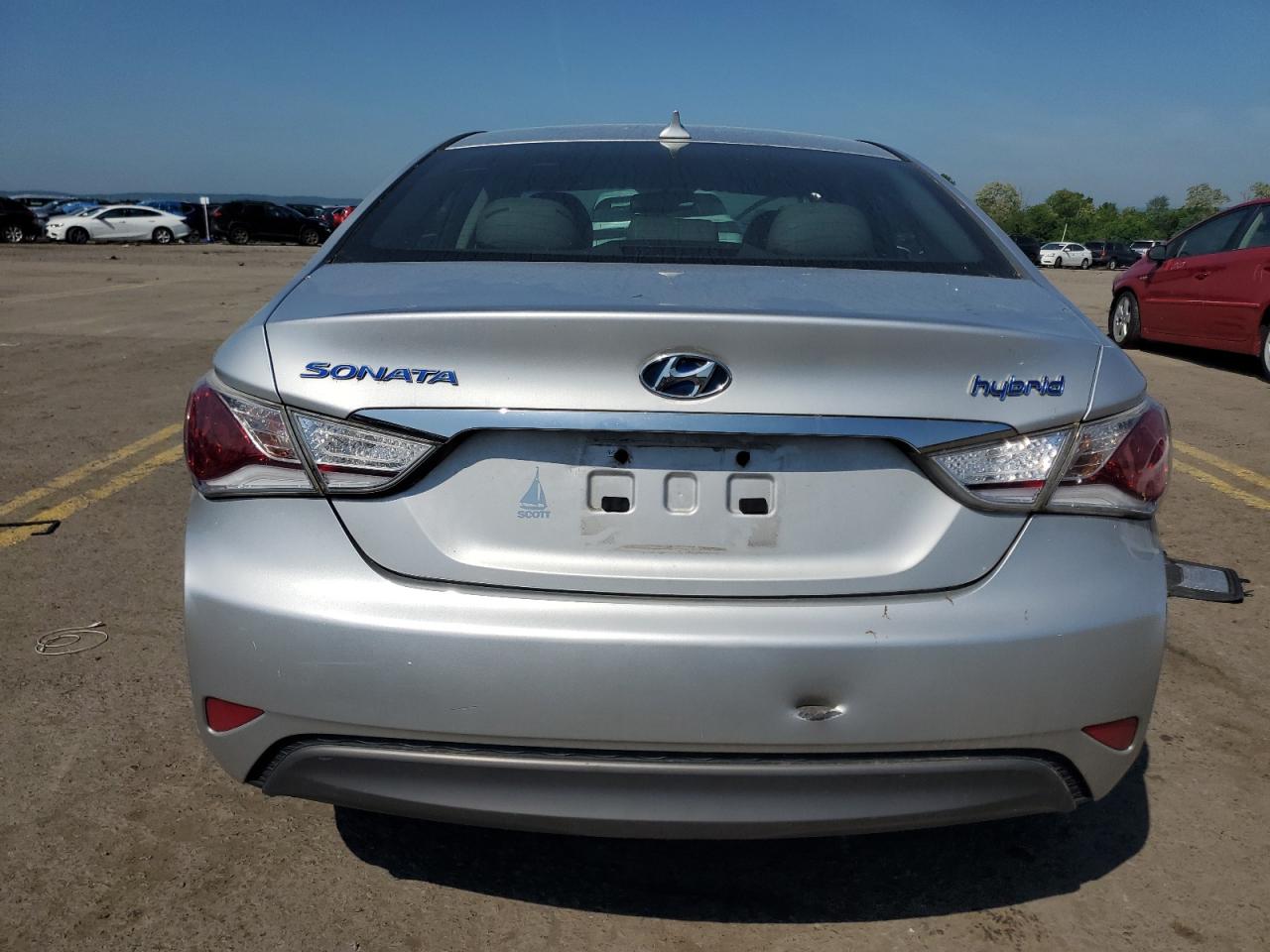 KMHEC4A4XCA034186 2012 Hyundai Sonata Hybrid