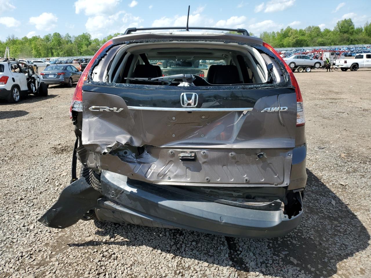 2HKRM4H70EH660845 2014 Honda Cr-V Exl