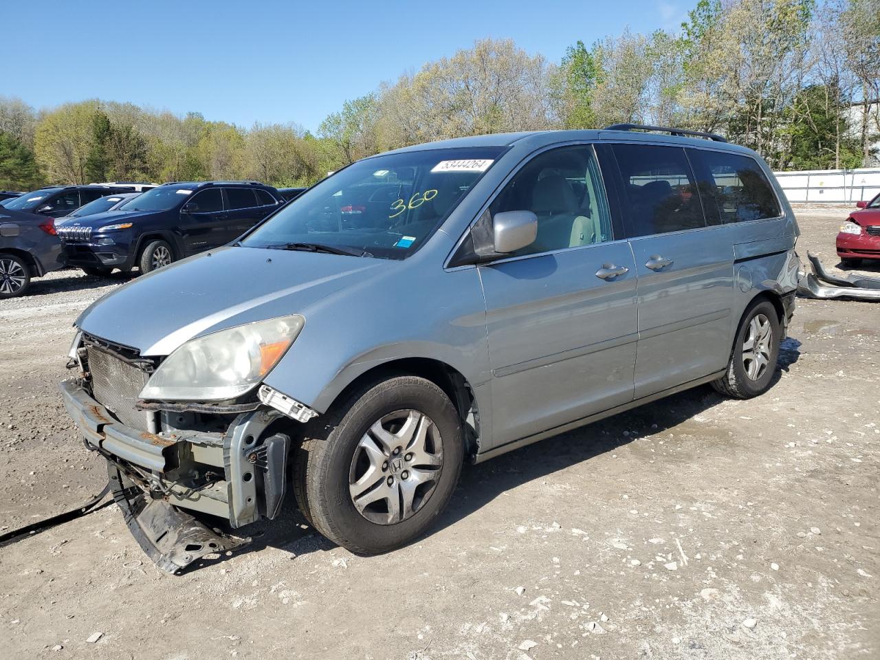 5FNRL38417B024598 2007 Honda Odyssey Ex