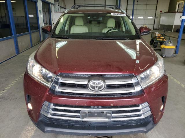 2017 Toyota Highlander Limited VIN: 5TDDZRFH4HS475698 Lot: 55820994