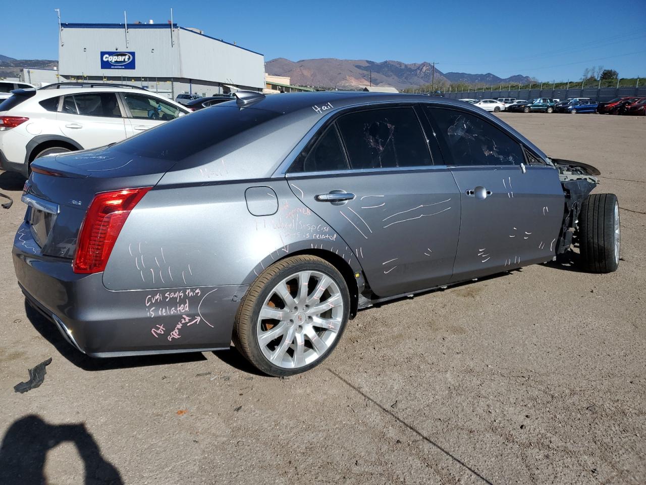 2019 Cadillac Cts Luxury vin: 1G6AX5SS5K0136349