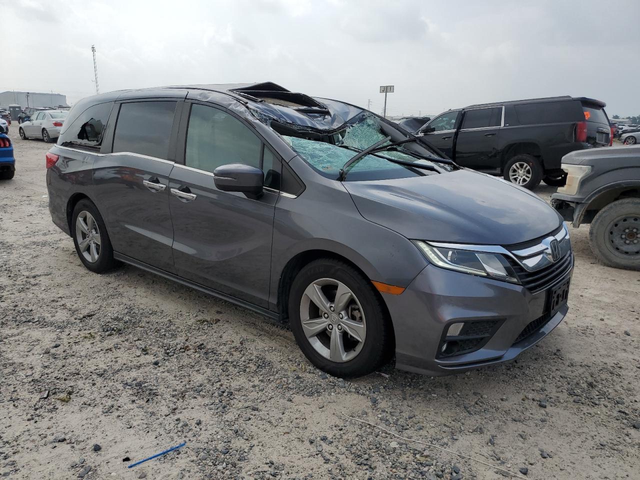 2018 Honda Odyssey Exl vin: 5FNRL6H79JB022133