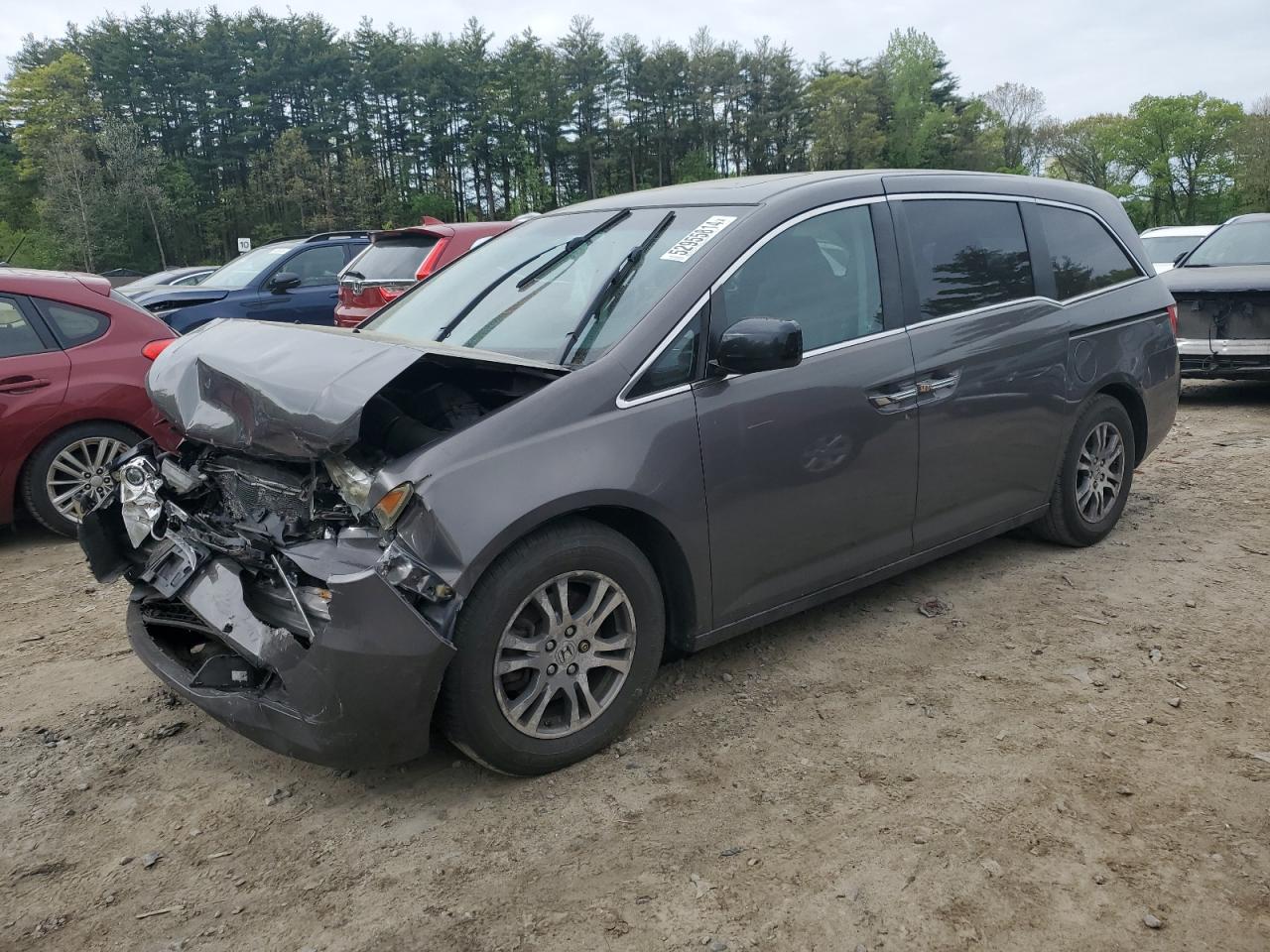 5FNRL5H65CB115204 2012 Honda Odyssey Exl