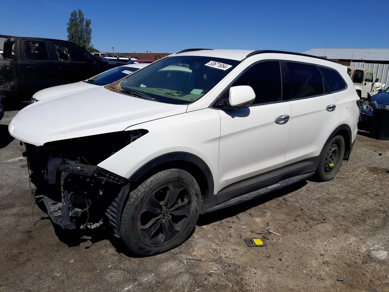 2014 Hyundai Santa Fe Gls vin: KM8SN4HF4EU058389