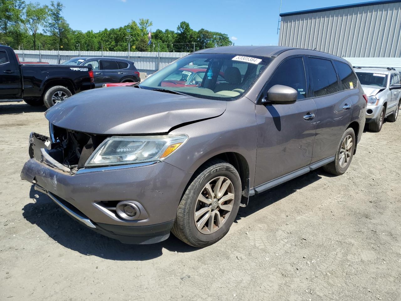 2014 Nissan Pathfinder S vin: 5N1AR2MN1EC640246