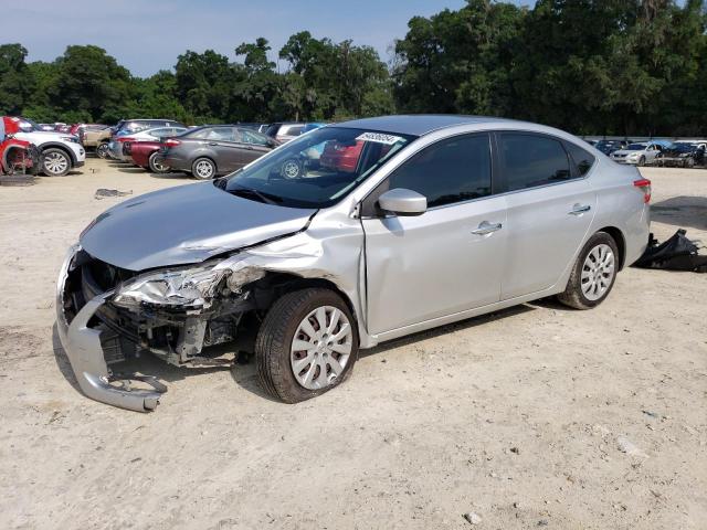 Lot #2540501610 2014 NISSAN SENTRA S salvage car