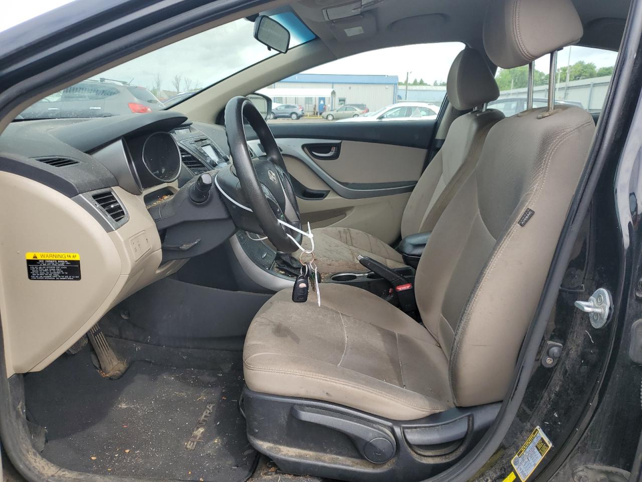 KMHDH4AE4EU122836 2014 Hyundai Elantra Se