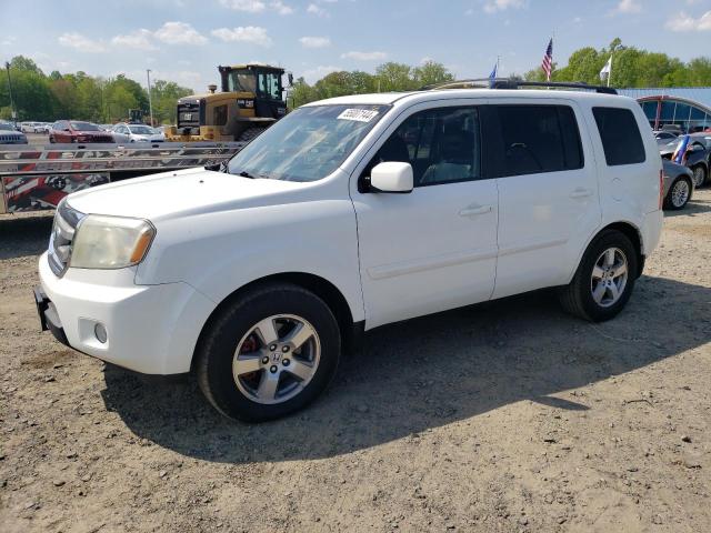 Lot #2549420083 2010 HONDA PILOT EXL salvage car