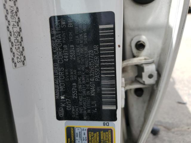 2017 Kia Optima Lx VIN: KNAGT4L32H5157723 Lot: 55730604