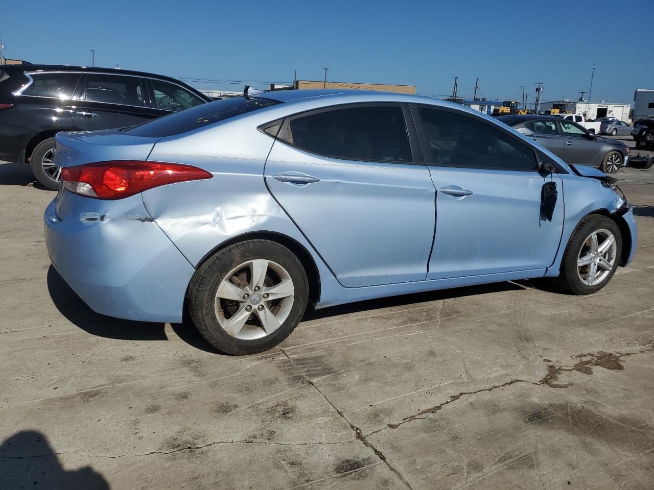 KMHDH4AE0DU749290 2013 Hyundai Elantra Gls