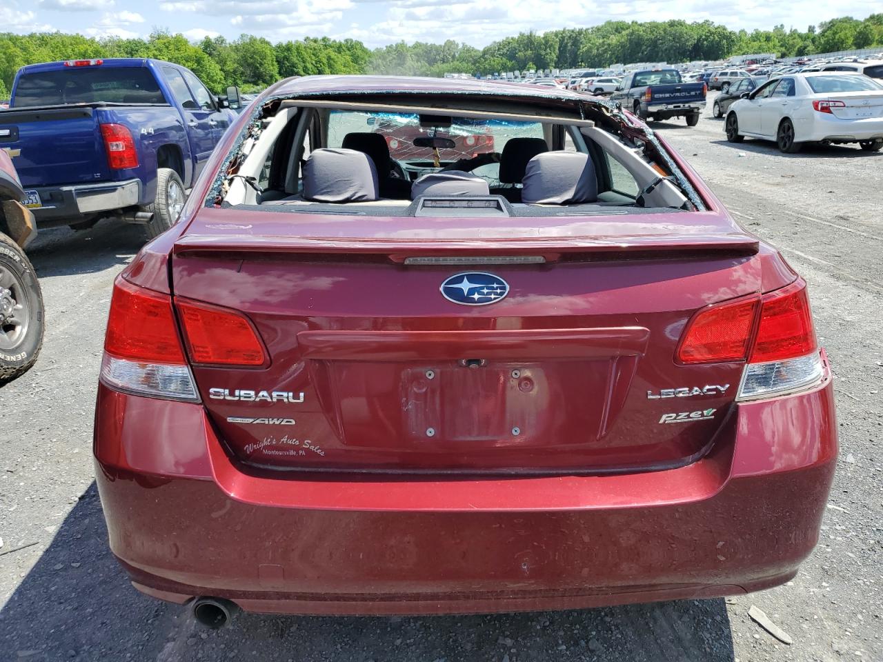 4S3BMBG6XC3036364 2012 Subaru Legacy 2.5I Premium