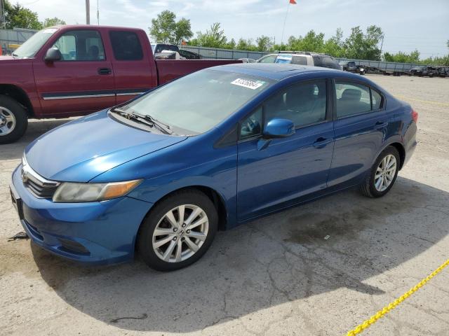 2012 Honda Civic Ex VIN: 19XFB2F8XCE020989 Lot: 57326864