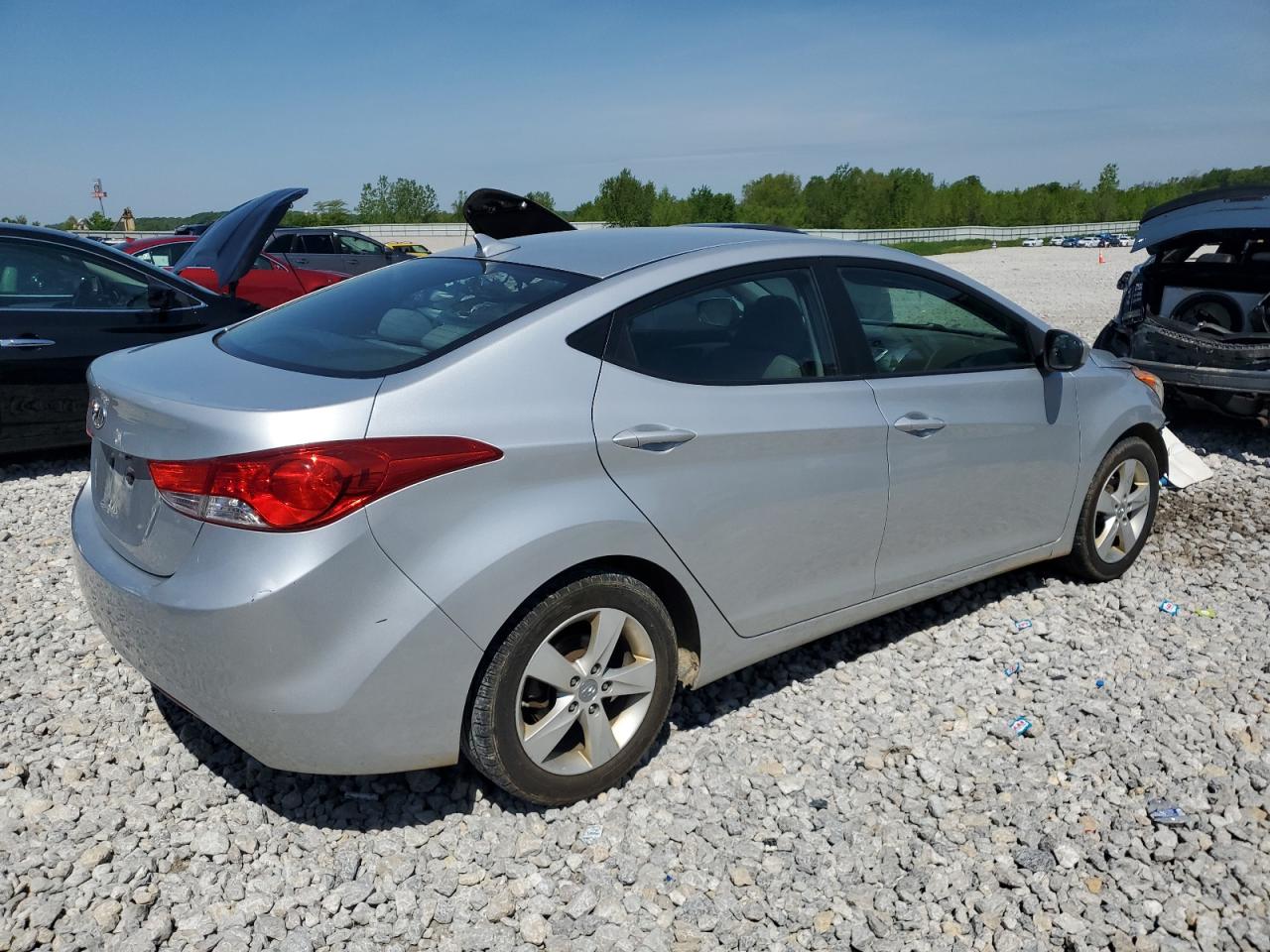 KMHDH4AE3CU207874 2012 Hyundai Elantra Gls