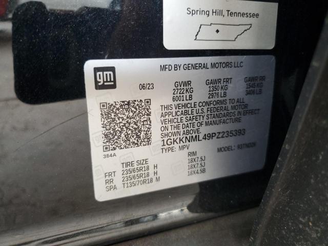 2023 GMC ACADIA SLT - 1GKKNML49PZ235393