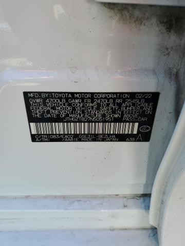 2022 Lexus Is 350 F-Sport VIN: JTHGZ1B27N5051951 Lot: 55117484