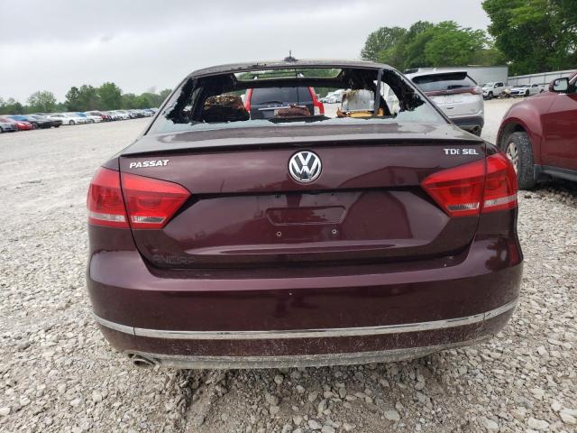 2013 Volkswagen Passat Sel VIN: 1VWCN7A36DC034090 Lot: 53592524