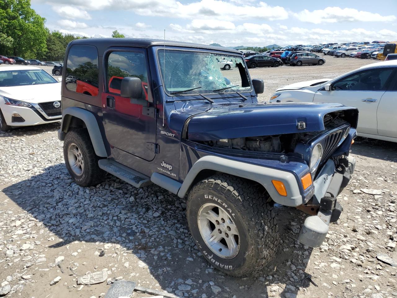 1J4FA49S15P343542 2005 Jeep Wrangler / Tj Sport