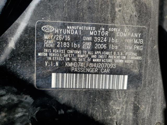 2017 HYUNDAI ELANTRA SE - KMHD74LF8HU207093