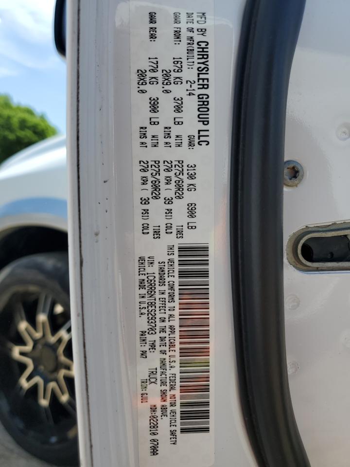 1C6RR6NT8ES293703 2014 Ram 1500 Laramie