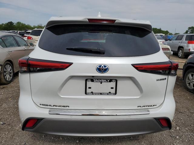 2022 Toyota Highlander Hybrid Platinum VIN: 5TDEBRCH7NS094551 Lot: 54324304