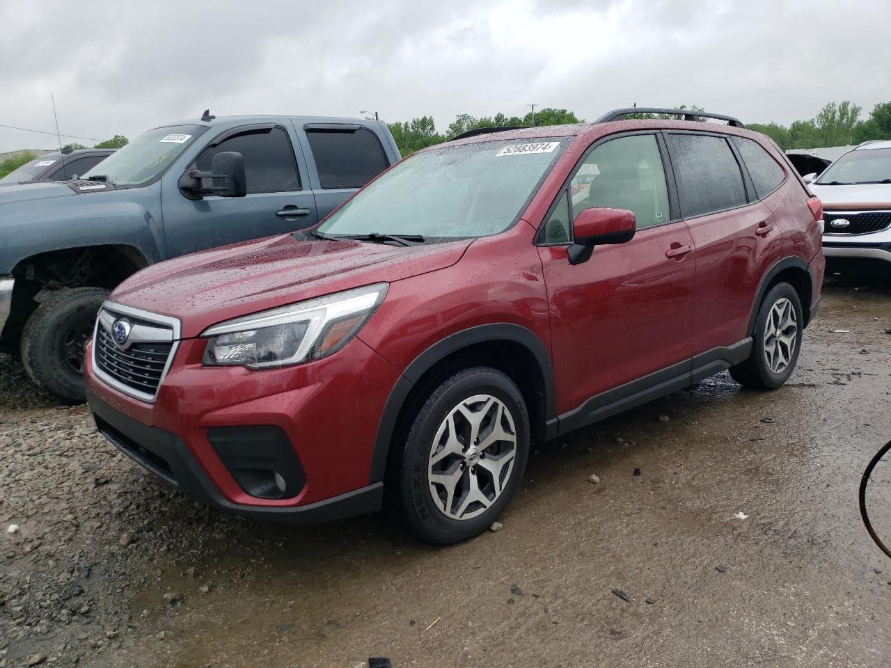 2021 Subaru Forester Premium vin: JF2SKAJC2MH540637