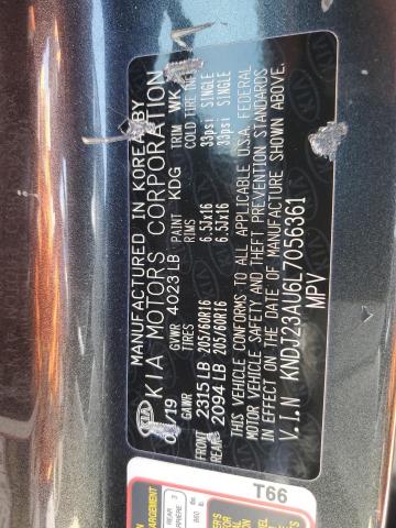 2020 Kia Soul Lx VIN: KNDJ23AU6L7056361 Lot: 55703584