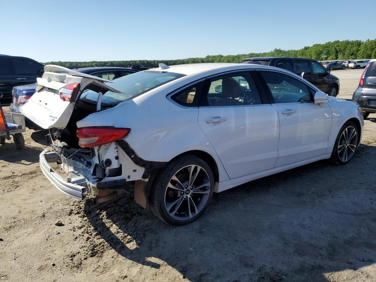 2019 Ford Fusion Titanium vin: 3FA6P0D9XKR241149