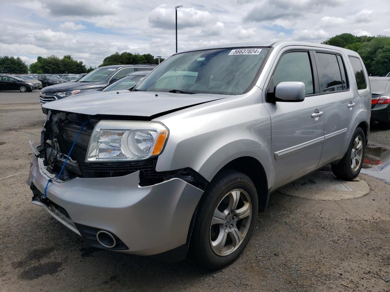 5FNYF4H40DB029067 2013 Honda Pilot Ex