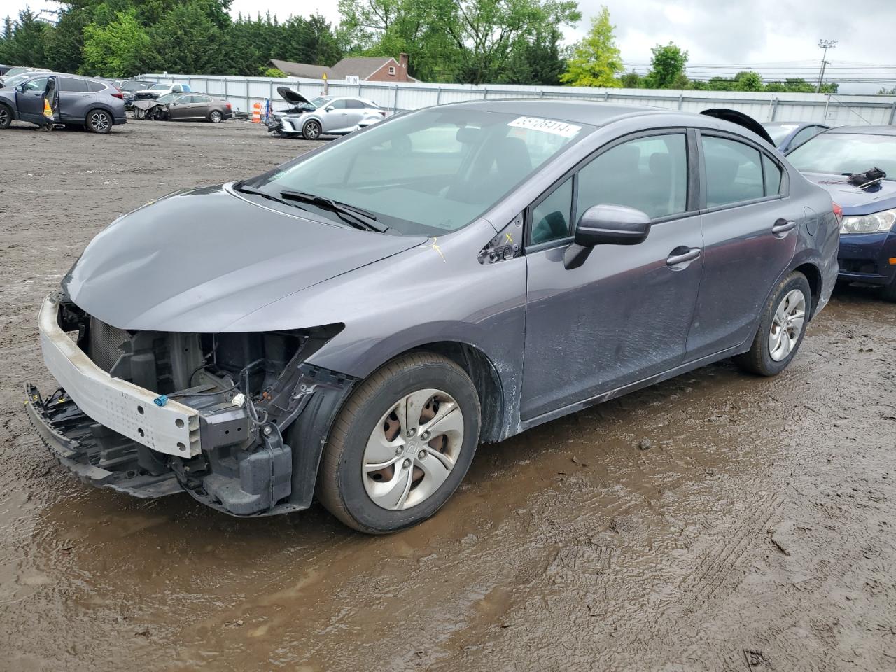 19XFB2F57EE225176 2014 Honda Civic Lx