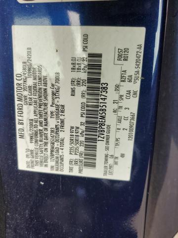 2011 Ford Mustang VIN: 1ZVBP8EM5B5147383 Lot: 55845844