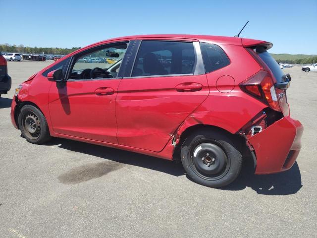 HONDA FIT LX 2015 red  gas 3HGGK5H56FM723865 photo #3